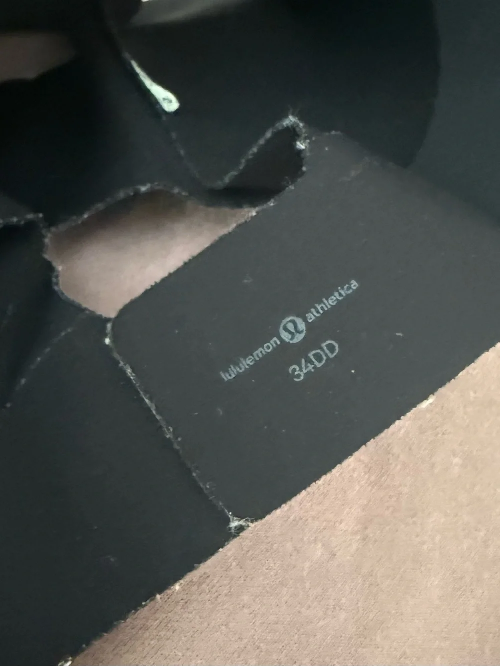 lululemon athletica Black Sports Bra - 34DD